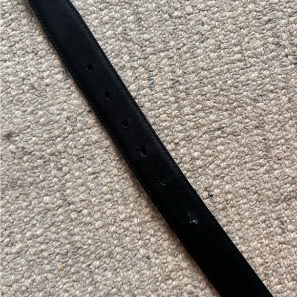 CASSANDRE BELT IN SMOOTH LEATHER BLACK 75 - Picture 5 of 9